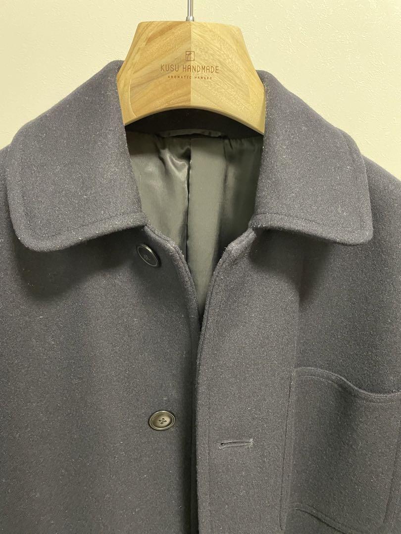 comoli 23a/w ウールカシミアミリタリーコート