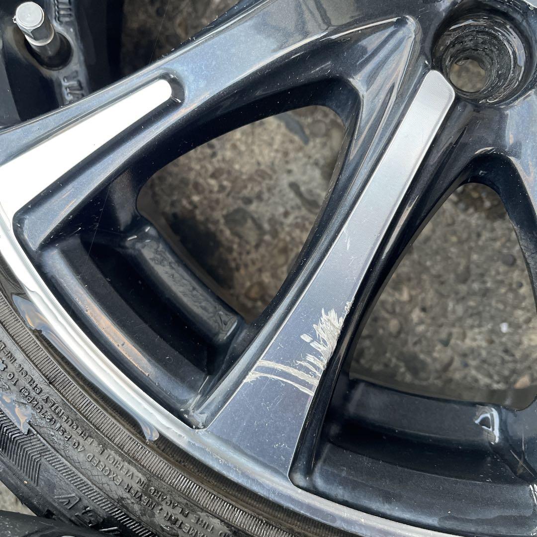 ② 軽自動車　15インチホイール送料込み　2本ずつの出品　タイヤ使用不可