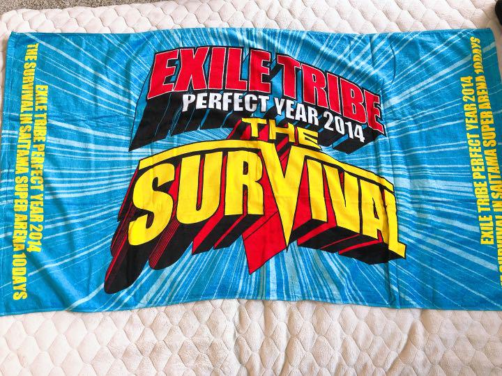 最高の 専門店 EXILE TRIBE THE SURVIVAL ビーチタオル frogtownpottery.com frogtownpottery.com