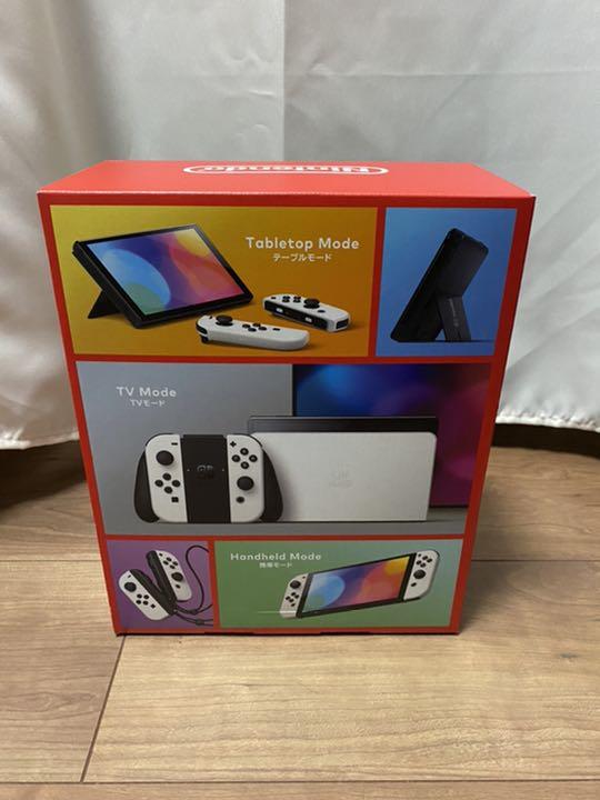 新作新品 Nintendo 有機ELモデル ホワイト Zg0W8-m94476617768 Switch 本体 人気SALE2022