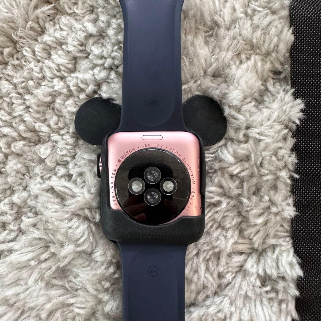 Apple Watch Series2 42mm ピンク 数回使用の美品 人気提案 35%割引