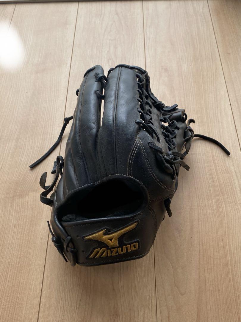 ミズノプロ　硬式用　オーダーグローブ　外野手　ブラック
