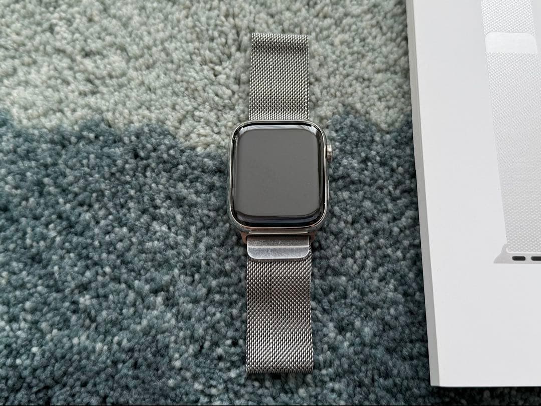 【超美品 割引価格】Apple Watch Series 9 45mmステンレス