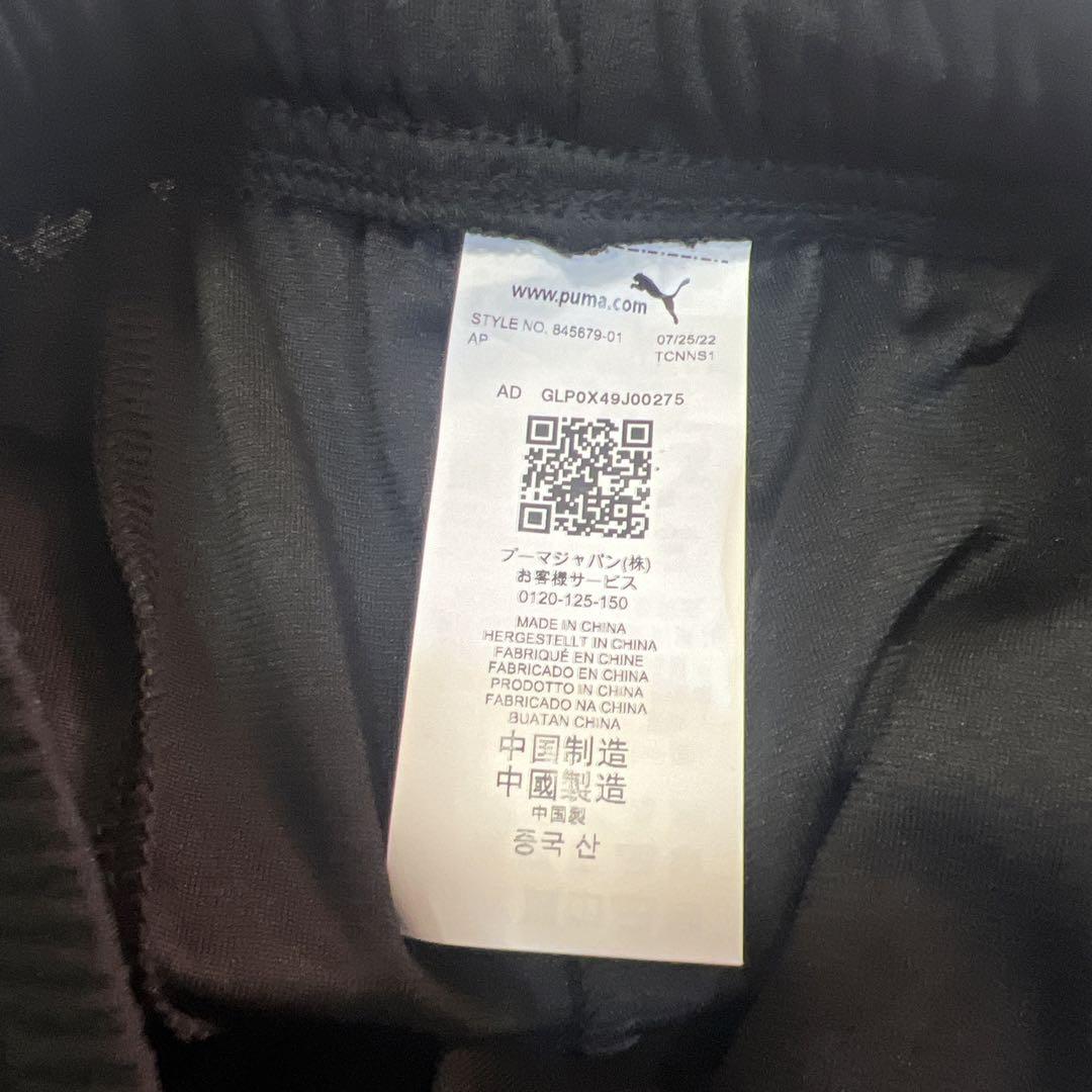 PUMA ジャージ上下セット ブラック/ホワイト 上下Lサイズセット
