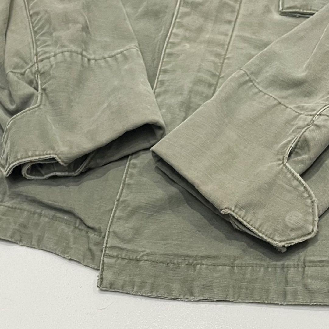 美品 ダメージ加工 レミレリーフ ネイティブ スタッズ M-65 ジャケット M