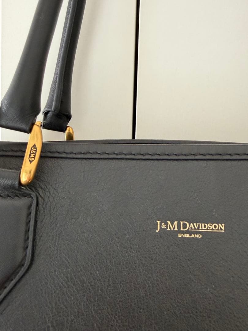 J&M Davidson ビューローバッグM ブラック トートバッグ J&M Davidson ビューローバッグM ブラック トートバッグ