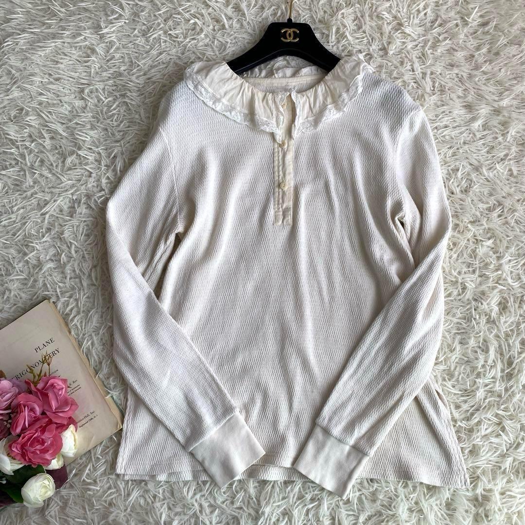 希少 Heriter エリテ flill collar thermal トップス