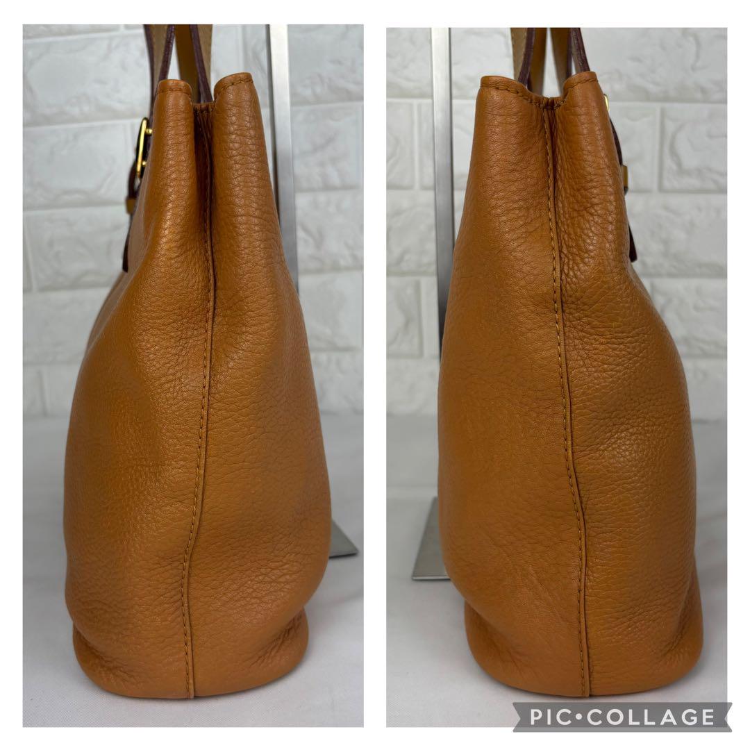 Burberrys レザーミニトートバッグ　裏地 ノバチェック Burberrys レザーミニトートバッグ 裏地 ノバチェック バッグ