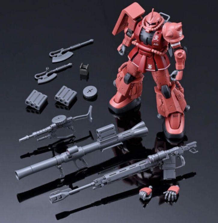#期間限定特別売切セール HGシャア専用高機動型ザクII/ザクピンクパンサー隊機