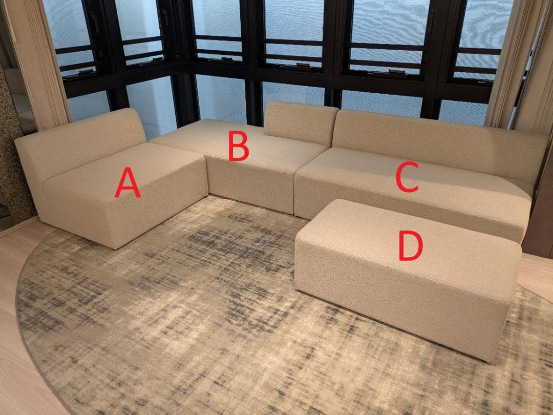 LMC-F-13 造作家具 ソファセット目立った傷や汚れなし NEXPOTALLINN_EU