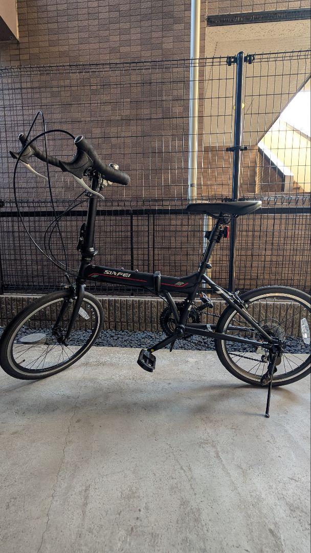 SIAFEI 折りたたみ自転車 ブラック