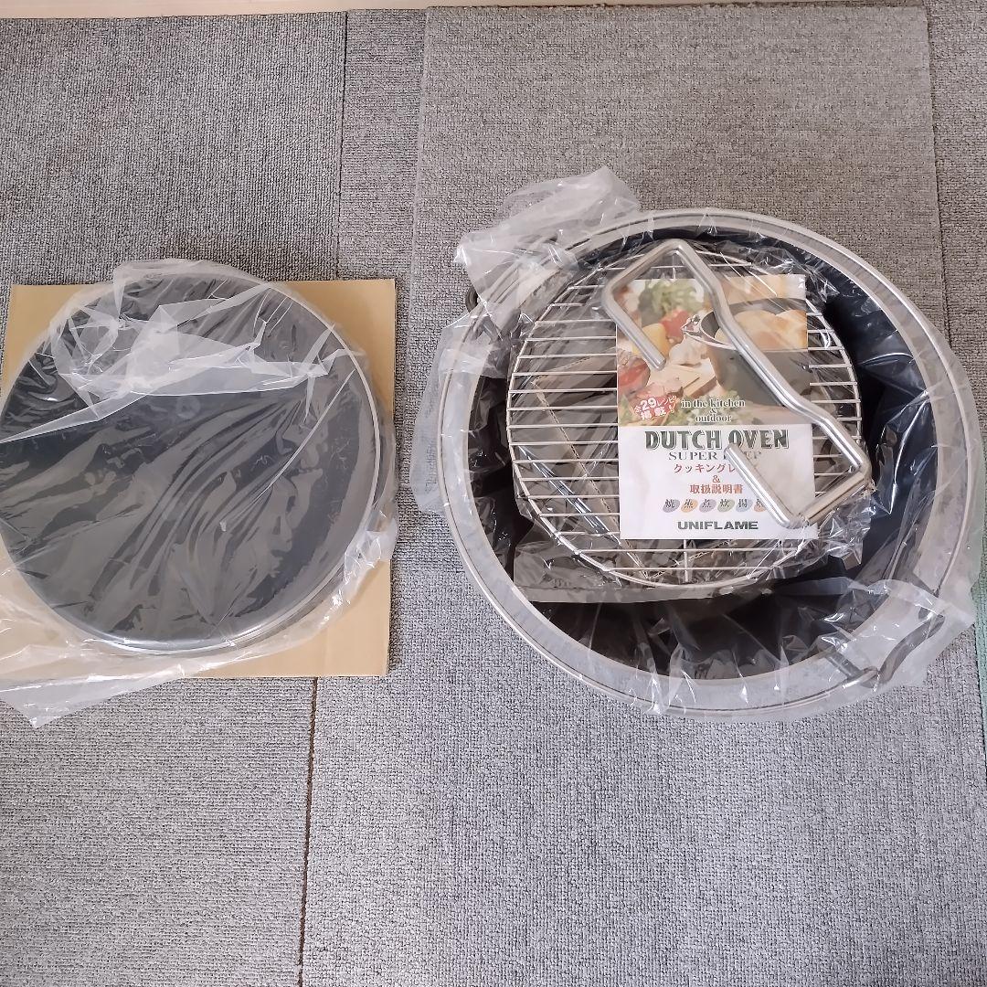 大人気新品セール ブ ☆【新品・未使用・未開封】UNIFLAME 12スーパー ダッチオーブン バーベキュー・調理用品
