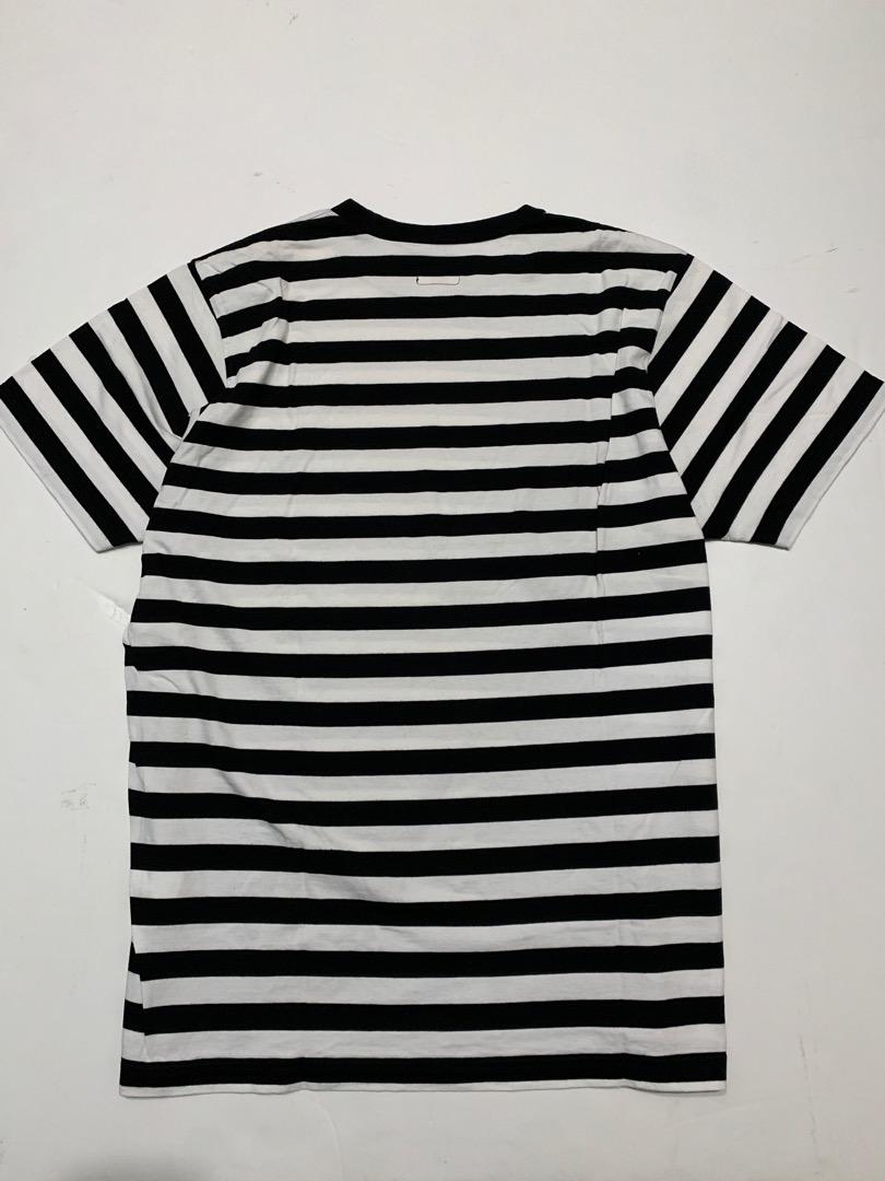 supreme 17ss ロゴ刺繍ボーダーTシャツ シュプリーム 野口強 画像2