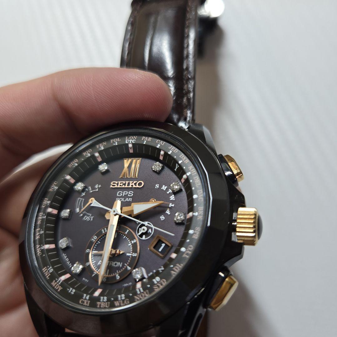 美品　SEIKO SBXB083 ASTRON 9Pダイヤモンド限定版1500本