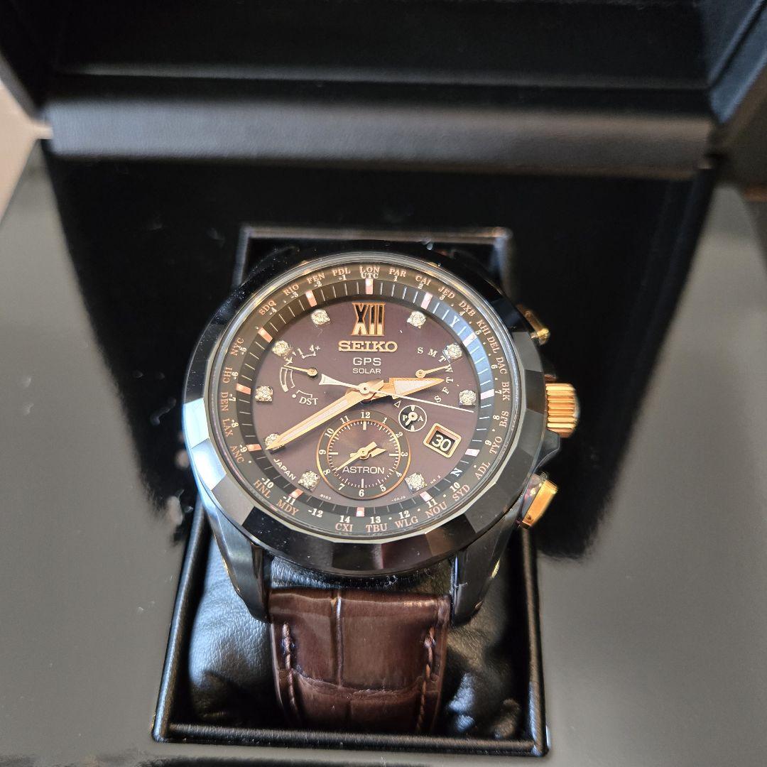 美品　SEIKO SBXB083 ASTRON 9Pダイヤモンド限定版1500本
