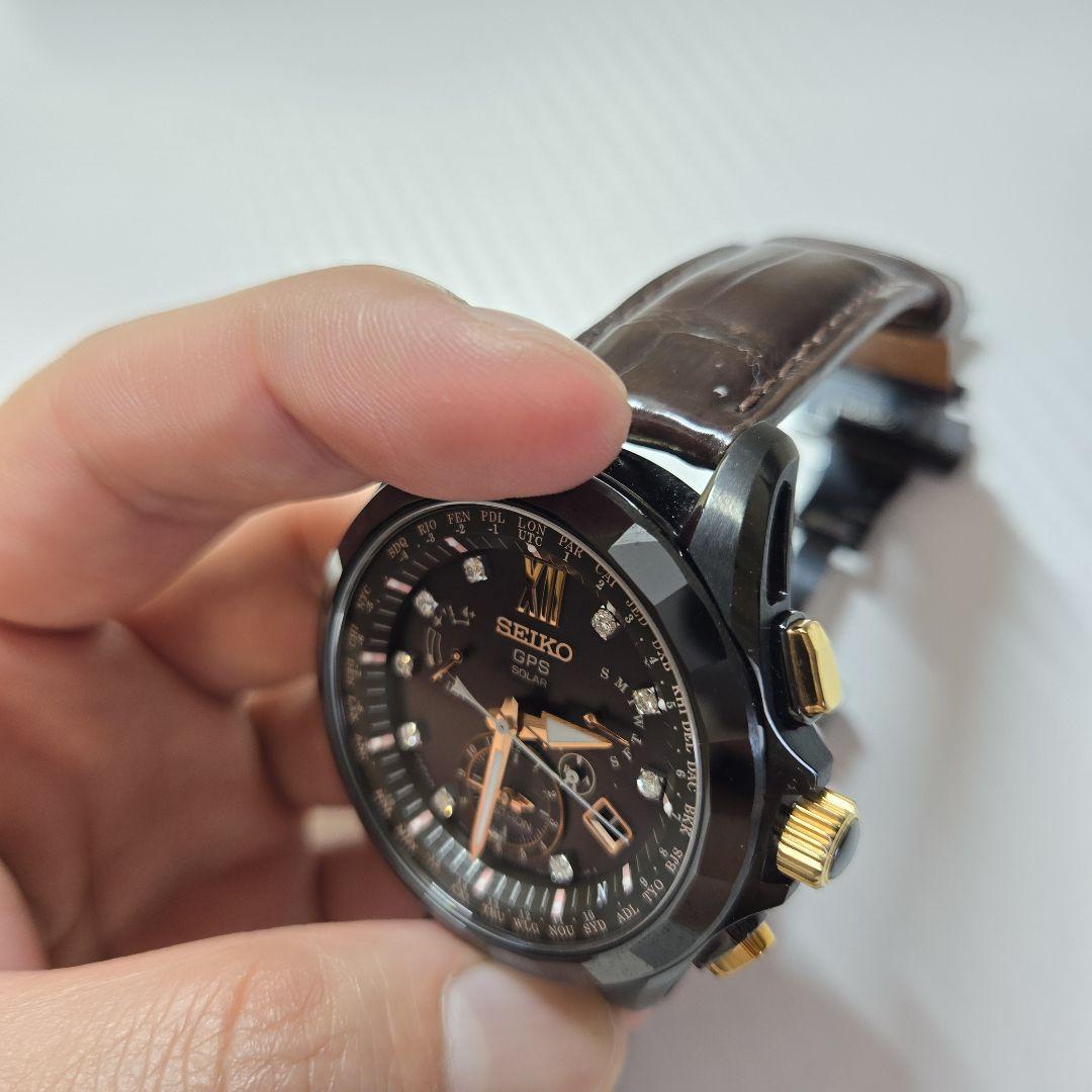 美品　SEIKO SBXB083 ASTRON 9Pダイヤモンド限定版1500本