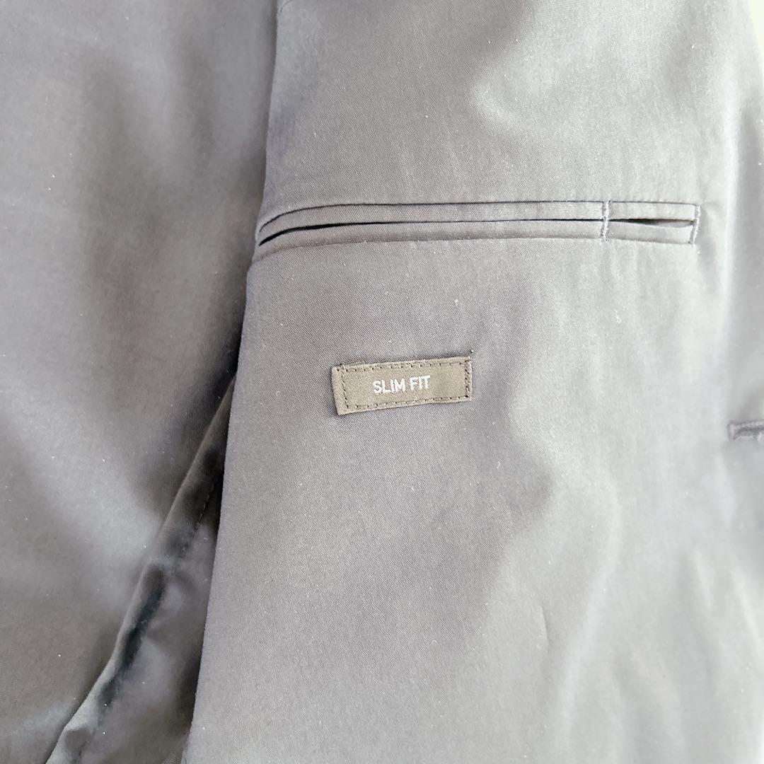 美品 ユニクロ UNIQLO 感動ジャケット 上下 スーツ ネイビー Sサイズ