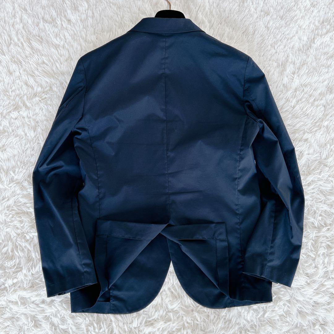 美品 ユニクロ UNIQLO 感動ジャケット 上下 スーツ ネイビー Sサイズ