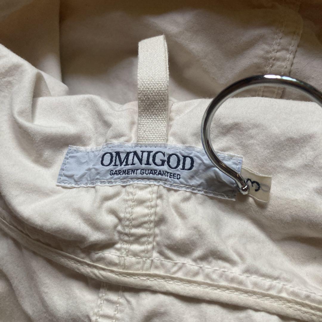 美品 OMNIGOD オムニゴッド 綾 ダンプパーカー マウンテンパーカー