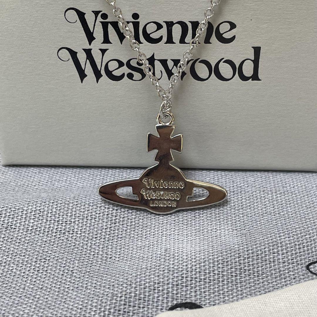 憧れの Vivienne メルカリ - 箱付き ネックレス シルバー Westwood アクセサリー