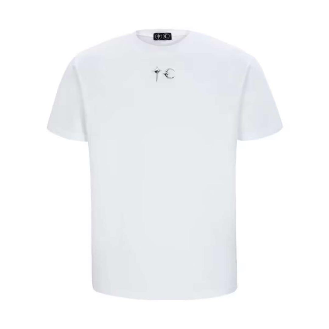 全商品オープニング価格！ thug club サグクラブ黒 Tシャツ ロゴ付き 半袖 ルーズフィット トップス