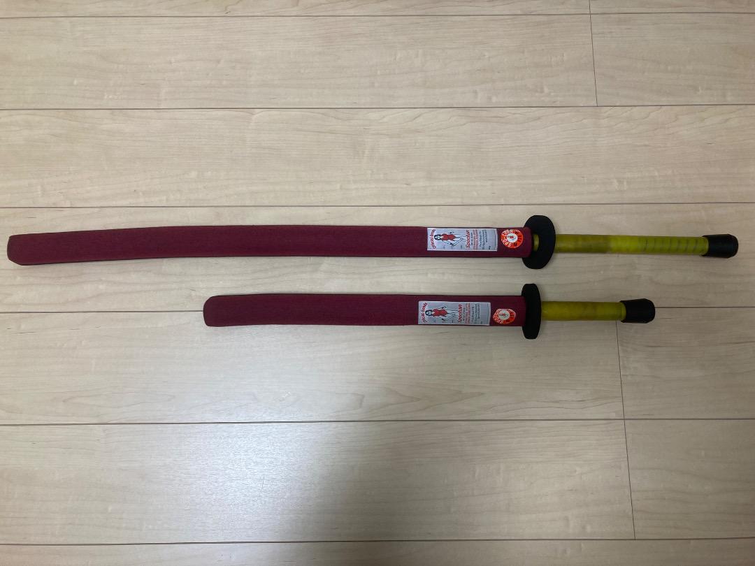 スポーツチャンバラ　小太刀　長剣　面