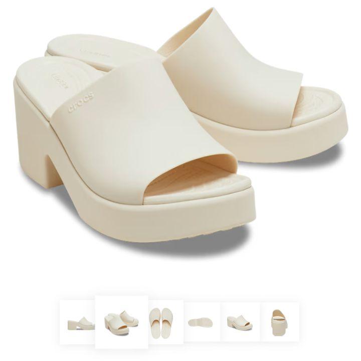 irohas3　CROCS　ブルックリン スライド ヒール