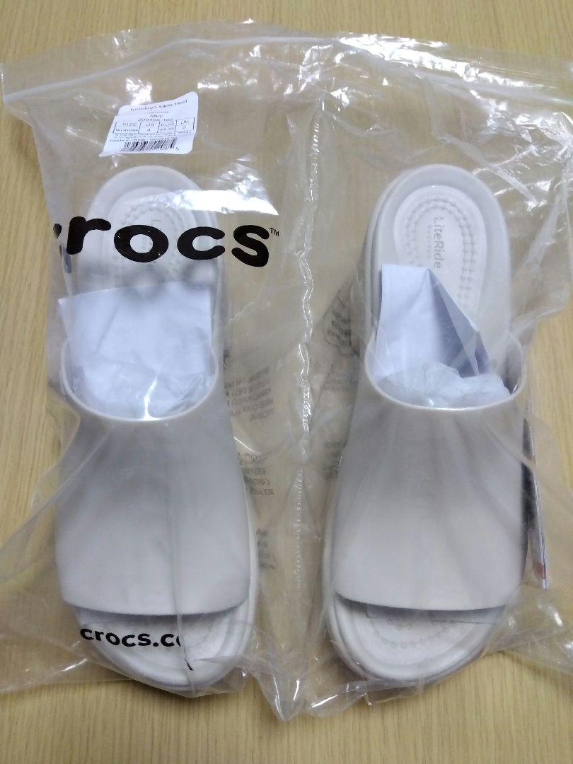 irohas3　CROCS　ブルックリン スライド ヒール
