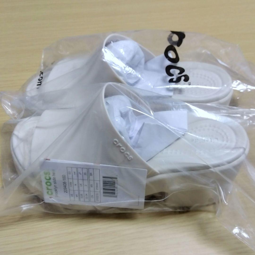 irohas3　CROCS　ブルックリン スライド ヒール