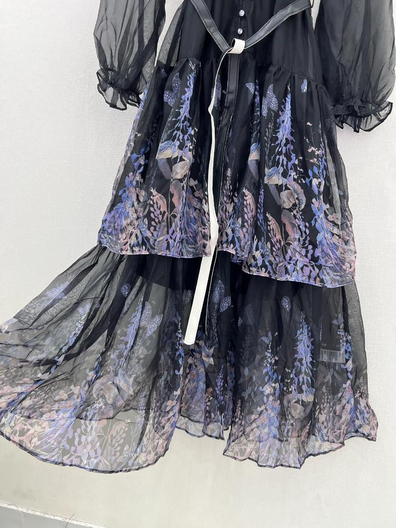 ZIMMERMANN フローラルロングワンピース