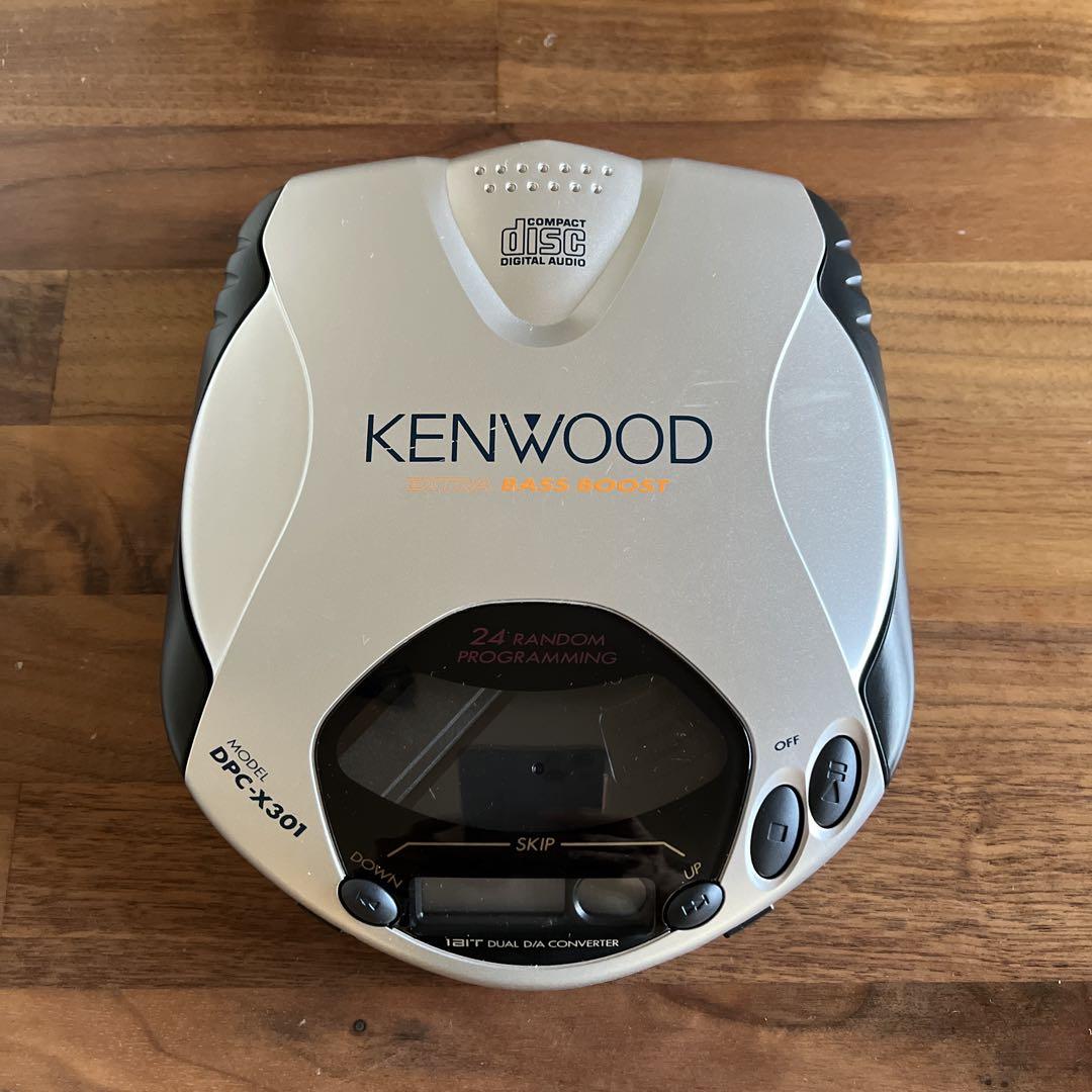 동작 확인이 끝난 KENWOOD 포터블 CD플레이어 DPC-X301