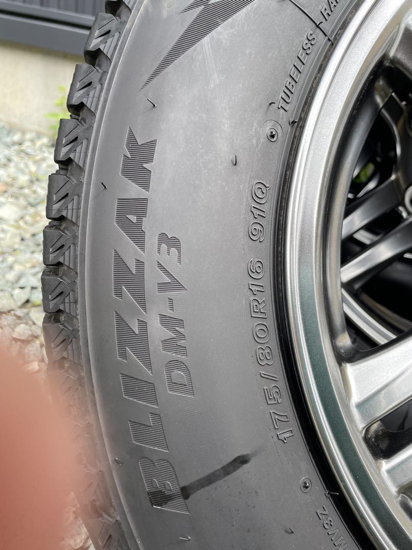 タイヤ・ホイール BRIDGESTONE BLIZZAK DM-V3 175/80R16