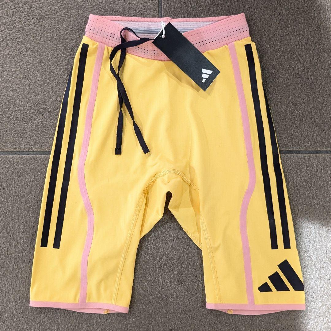 ■adidas ADIZERO Pro Elite Promo セットアップ M □adidas ADIZERO Pro Elite Promo セットアップ 黄 - メルカリ