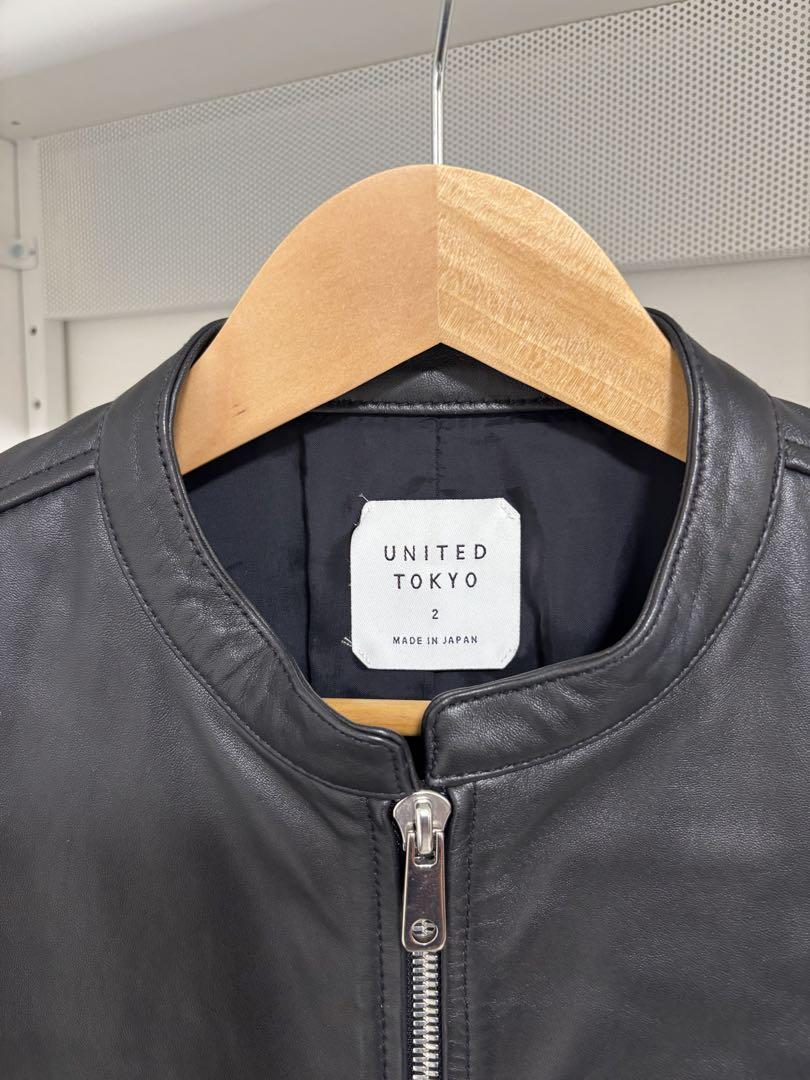 ユナイテッドトウキョウ UNITED TOKYO レザーシングルライダース 新品