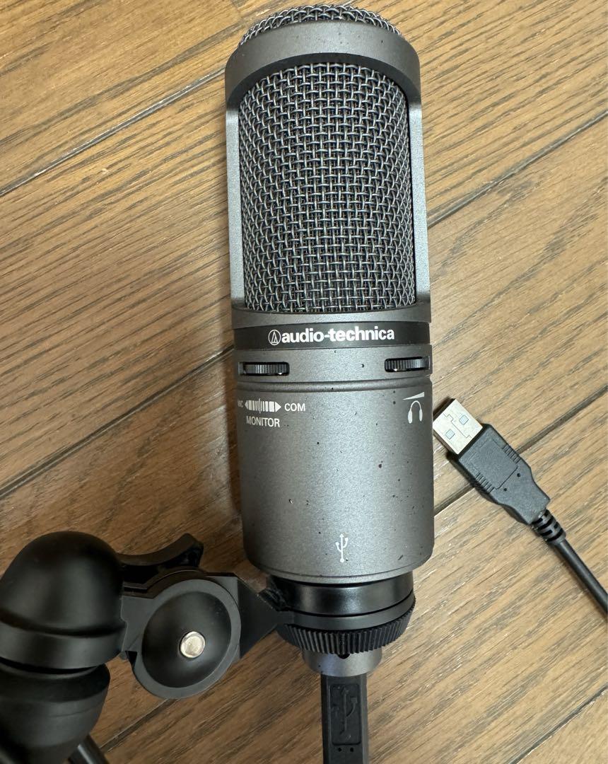 audio technica AT2020USB+ ほぼ未使用