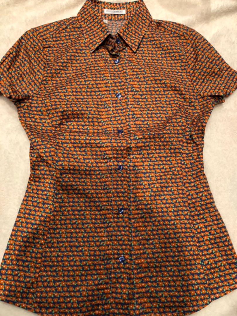 【極美品25300円】ナラカミーチェ♦️女子アナ✨ ♦️ナッツプリント半袖 極美品25300円】ナラカミーチェ♦️女子アナ✨夏✨ナッツ