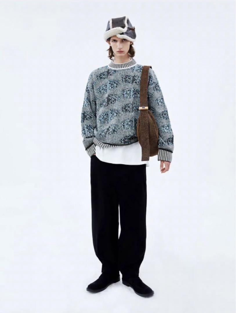 【完売品】ADERERROR Kaplan knit A1身長は174センチになります