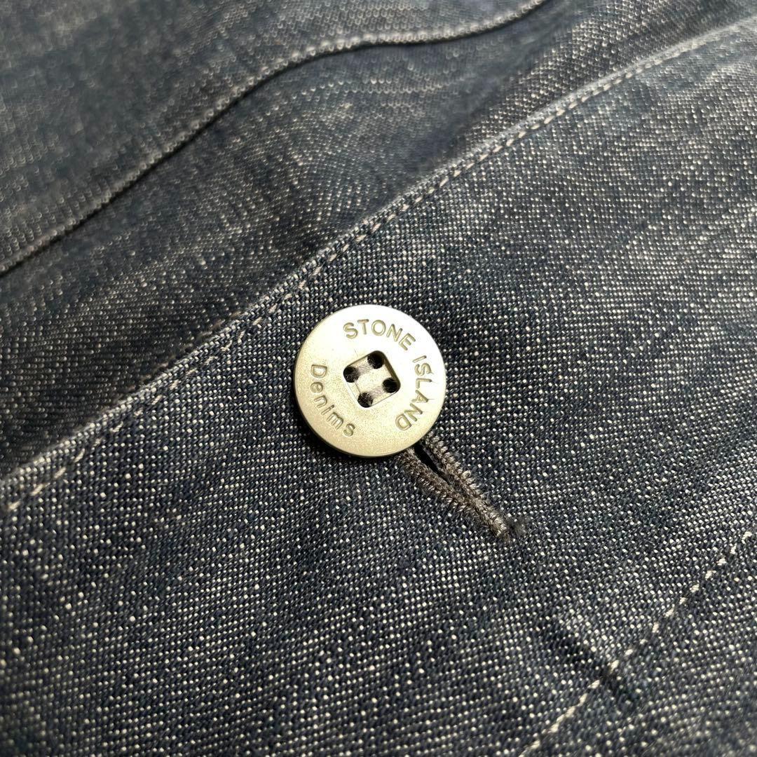【90s】STONE ISLAND デニム カバーオール ジャケット アーカイブ