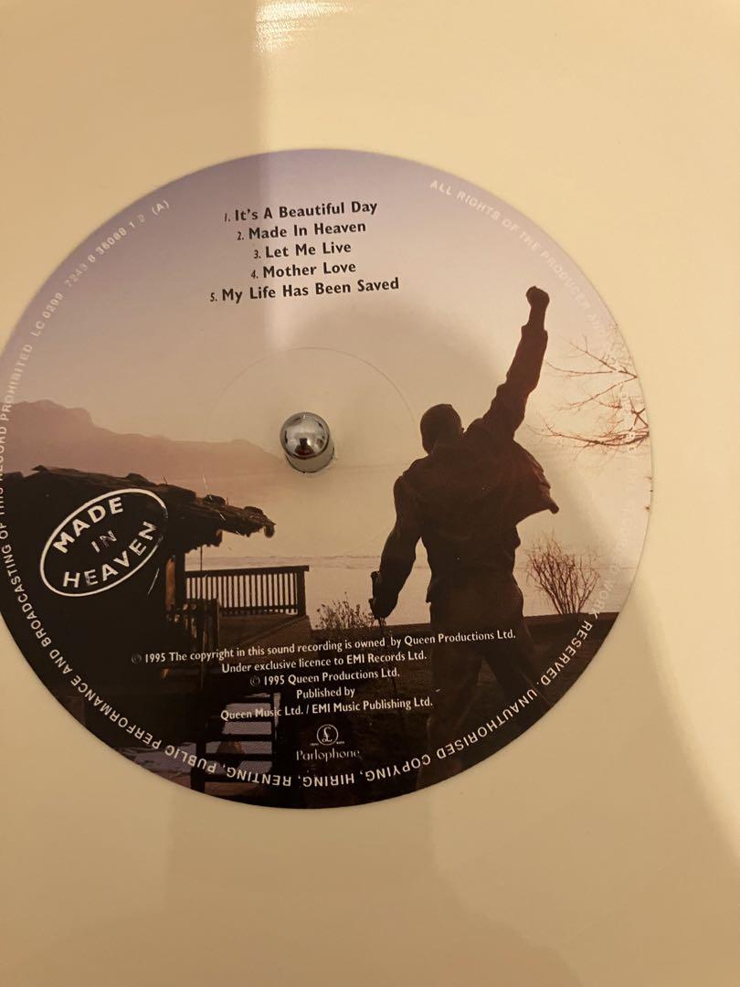 QUEEN / MADE IN HEAVEN UK盤クリームカラーレコードLP