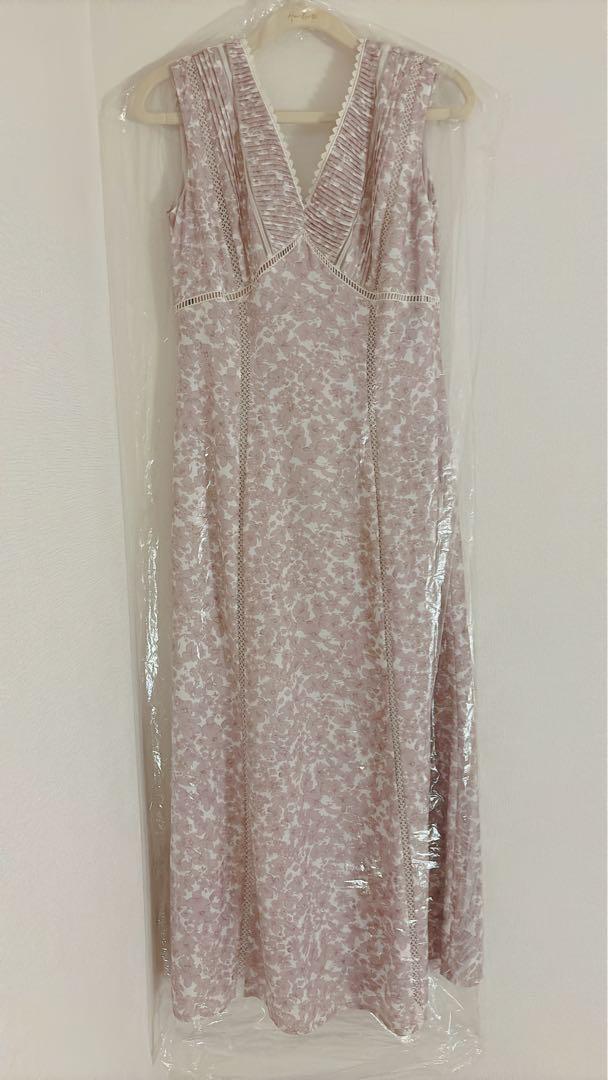 未使用タグ付herlipto♡Lace Trimmed Floral Dress