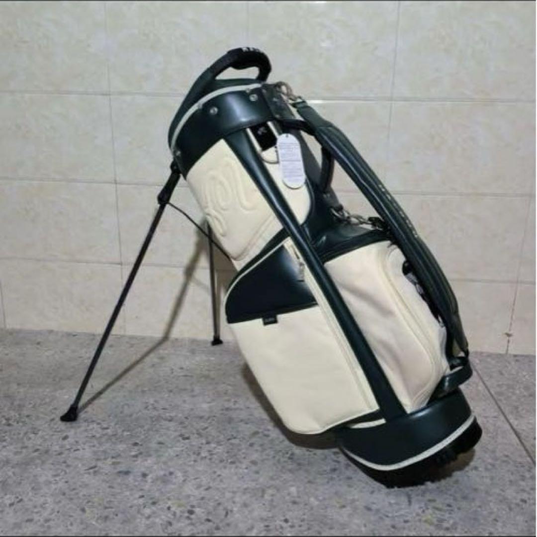 マルボンゴルフMalbon golf キャディバッグ スタンド型バッグ ブラウン Malbongolf新作 マルボンゴルフ キャディバッグ ゴルフバッグ