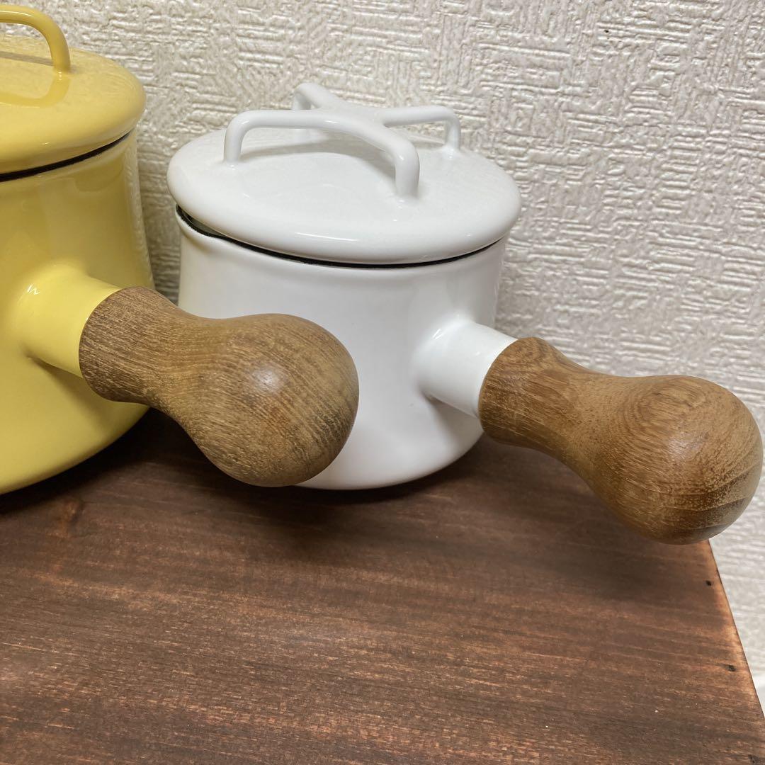 ダンスク　片手鍋　ミルクパン　ソースパン　イエロー　13cm 北欧