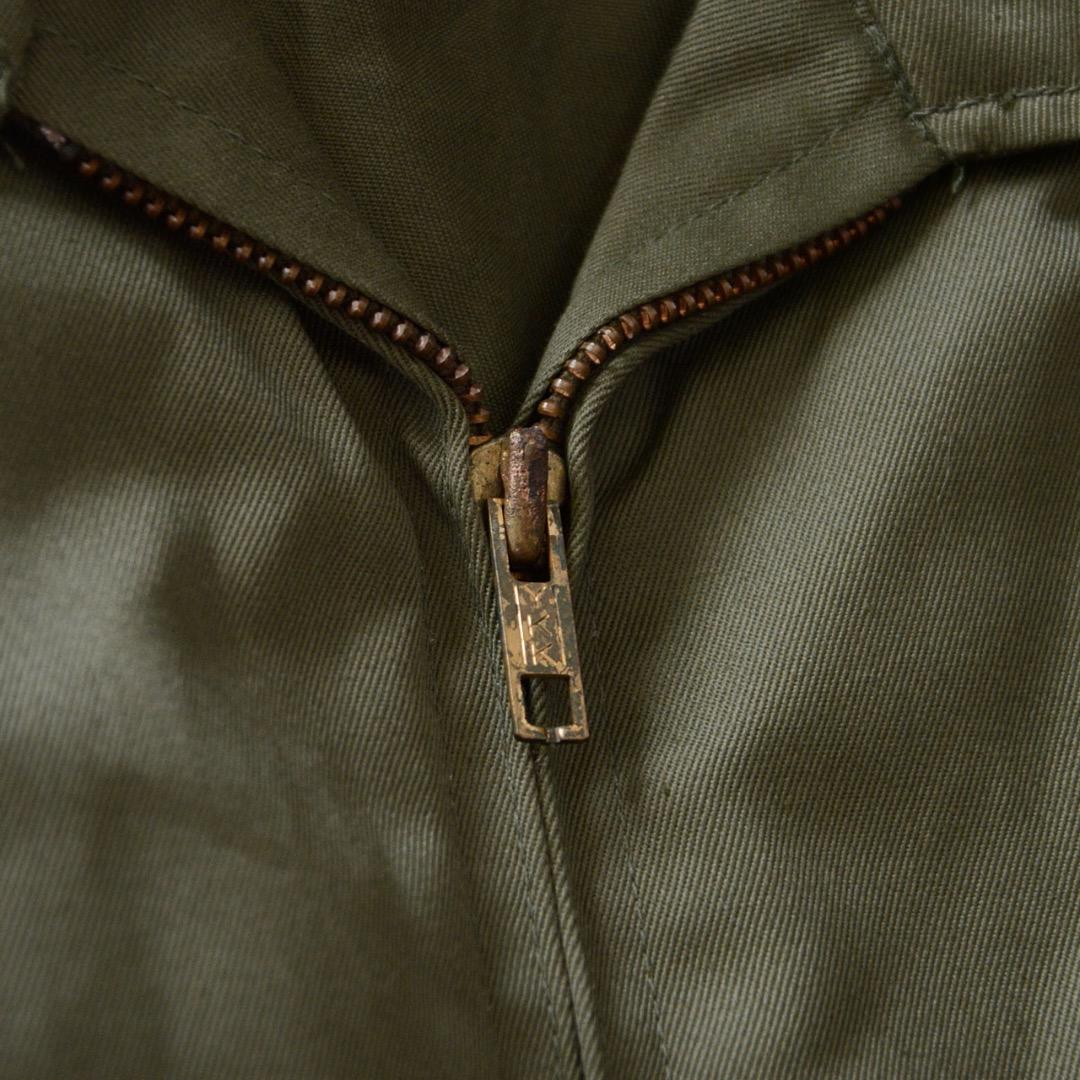 1970年代 日通商事 ODカラー ワークジャケット 制服 ジャパンヴィンテージ