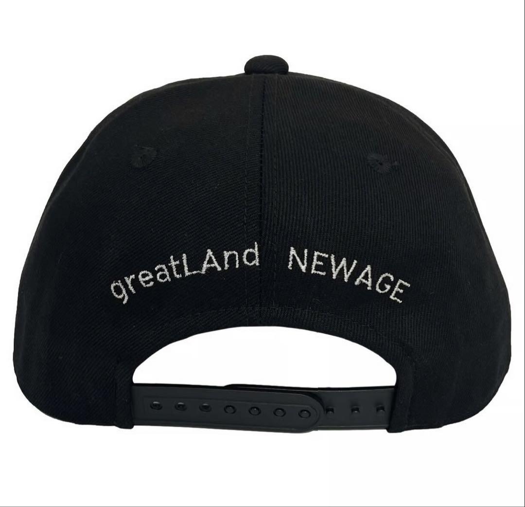 帽子 greatLAnd ORIGINAL SADE LOVERS CAP BLACK