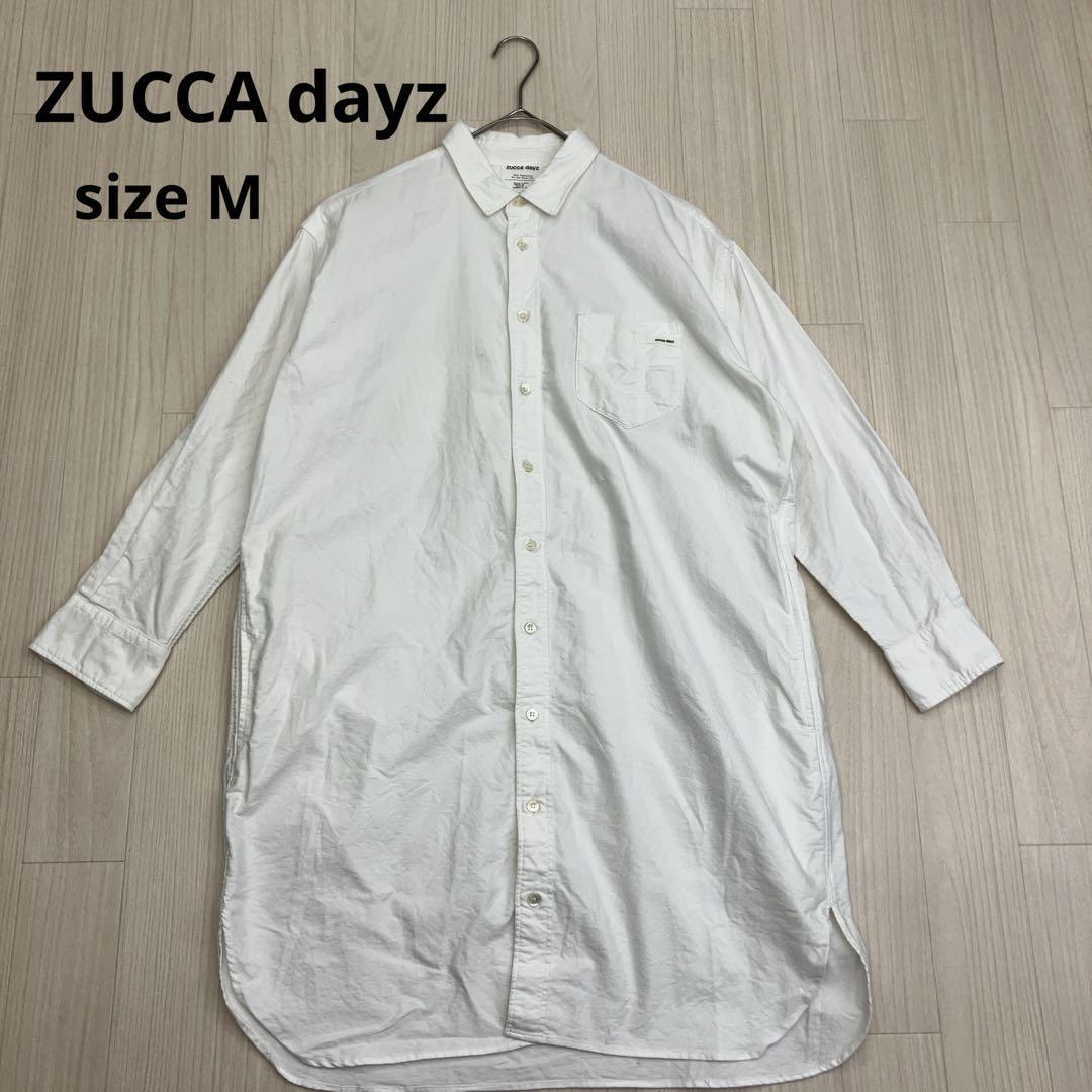 ☆ ZUCCA dayz ズッカ 長袖 ロング シャツ プルオーバー コットン