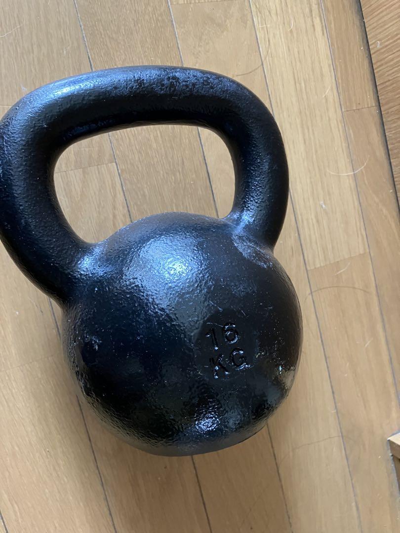 伊藤鉉鋳工所 ハードスタイルケトルベル 16KG ブラック　ケトルベル