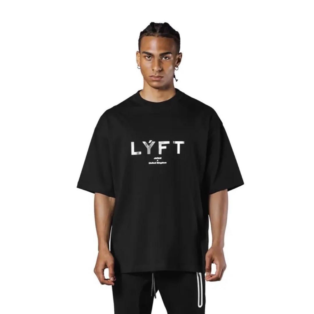 LYFT/リフト　LÝFTロゴTシャツ　ブラック