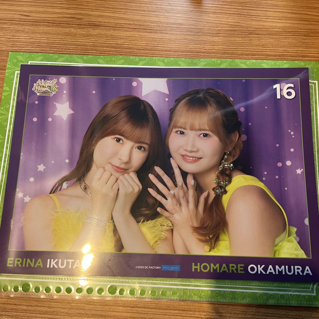 生田衣梨奈モーニング娘。生写真 グッズピンナップポスターまとめ売りハロプロ 生田衣梨奈モーニング娘。生写真 グッズピンナップポスター