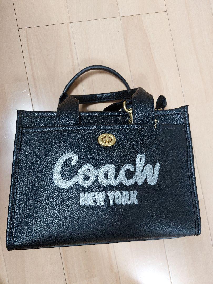 ★Coach★コーチ　ブラック トートバッグ　ショルダーバッグ