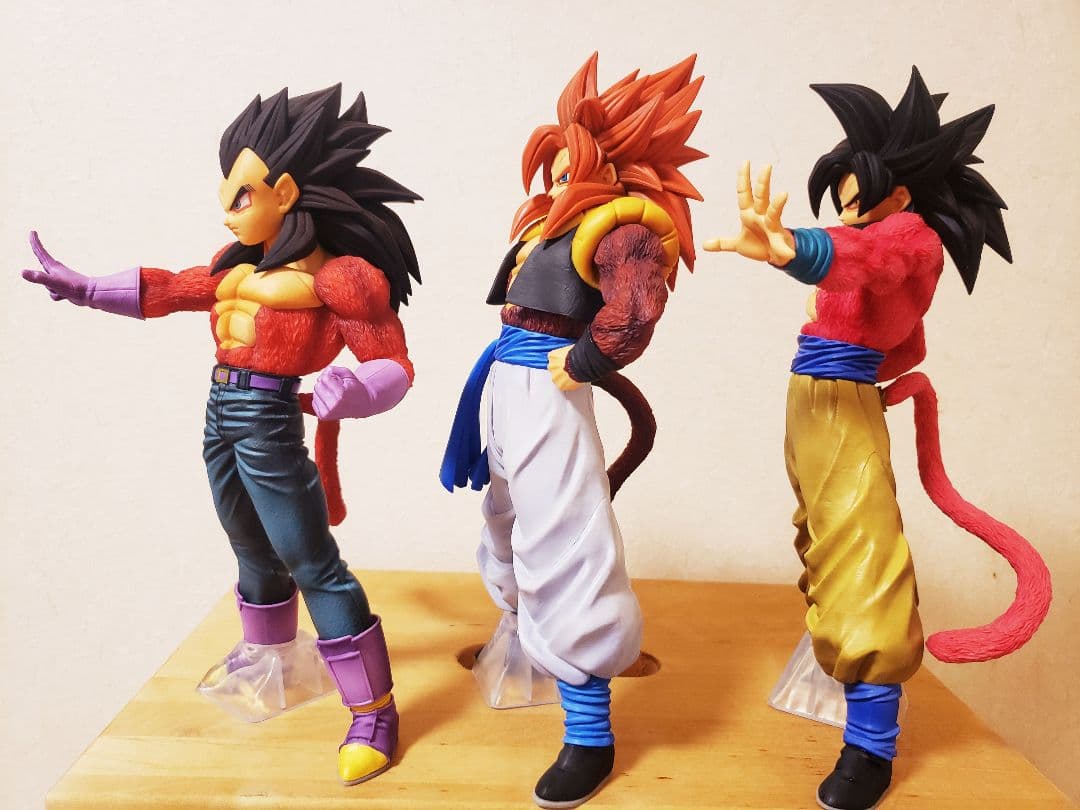 ドラゴンボール 一番くじ 超サイヤ人4 孫悟空 ベジータ ゴジータ